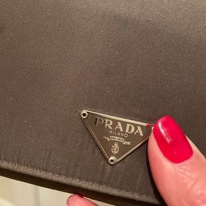 Brown Prada wallet